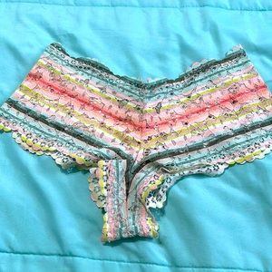 Victoria’s Secret lace Cheeky panty size Small